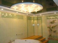 Потолки для ванной комнаты, модные тенденции среди потолочные покрытия